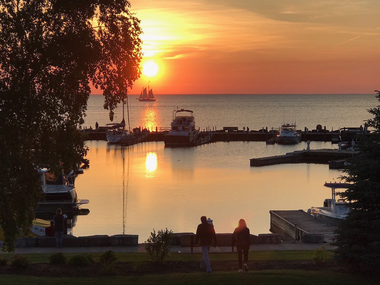 Sister Bay sunset